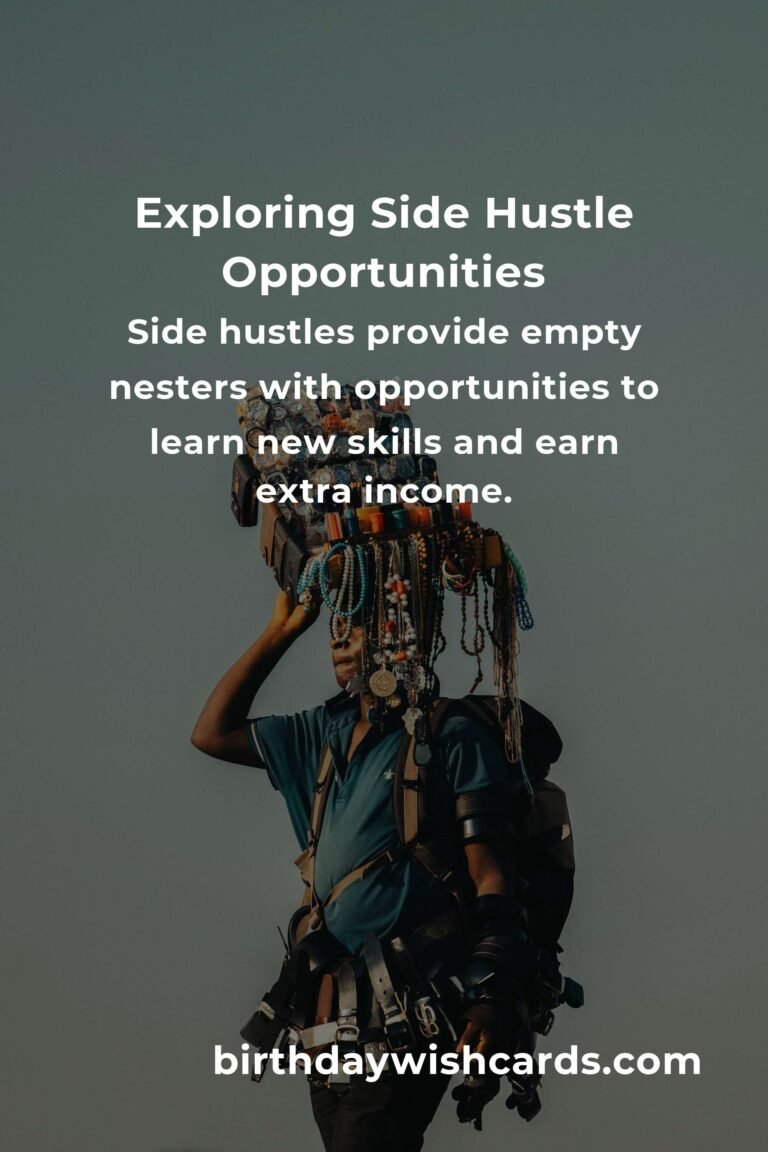 Complete Guide to Side Hustles for Empty Nesters: Unlocking New Opportunities