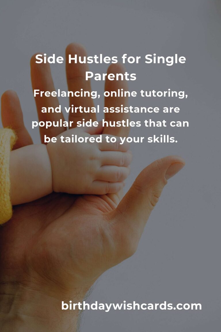 Complete Guide to Side Hustles for Single Parents