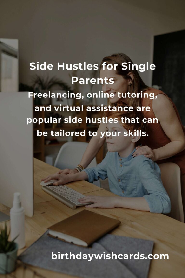 Complete Guide to Side Hustles for Single Parents
