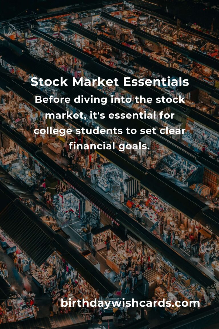 Complete Guide to Stock Market for College Students