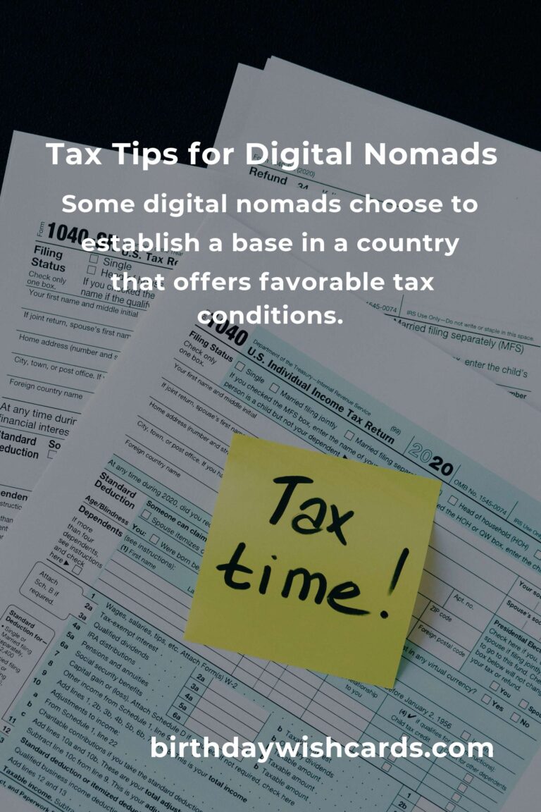 Complete Guide to Tax Savings for Digital Nomads