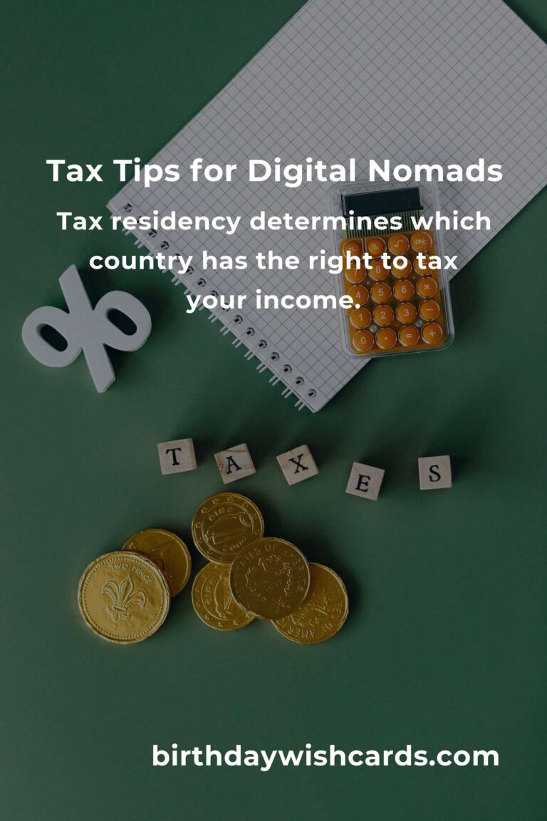 Complete Guide to Tax Savings for Digital Nomads