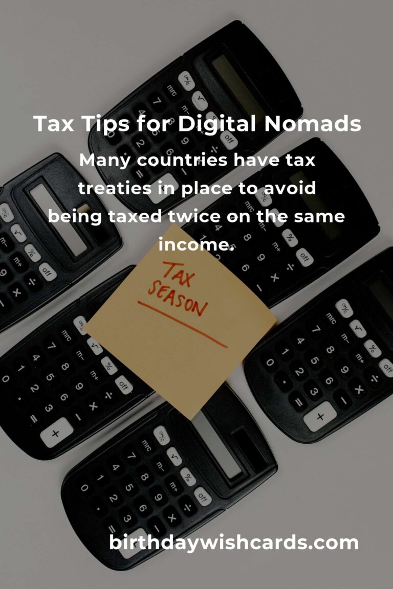 Complete Guide to Tax Savings for Digital Nomads