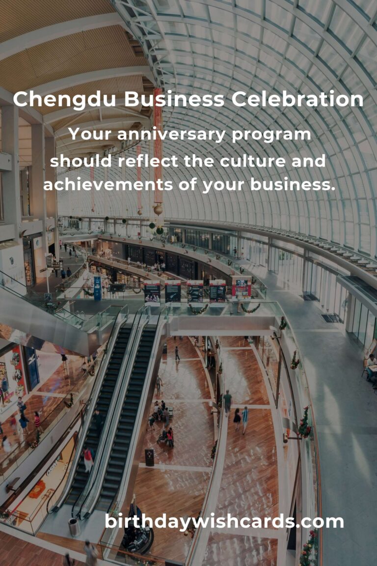 Comprehensive Business Anniversary Planning Guide in Chengdu