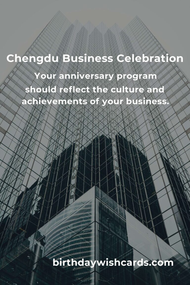 Comprehensive Business Anniversary Planning Guide in Chengdu
