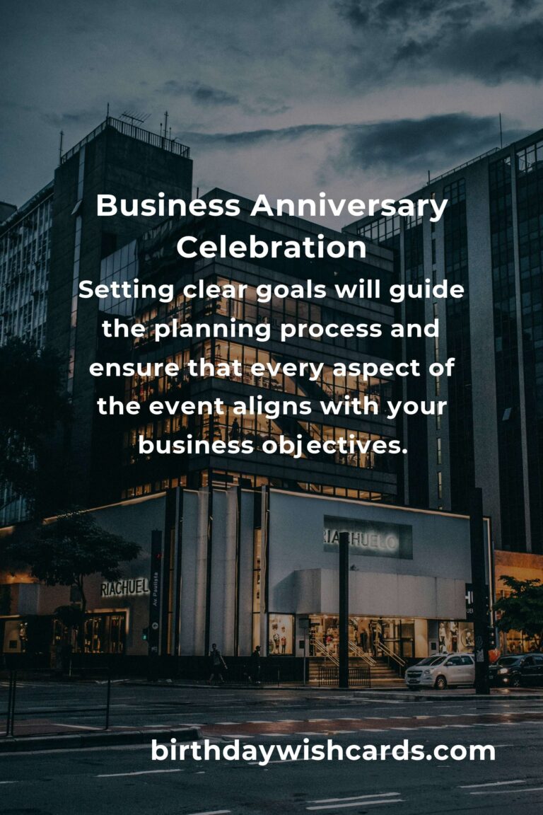 Comprehensive Business Anniversary Planning Guide in La Paz