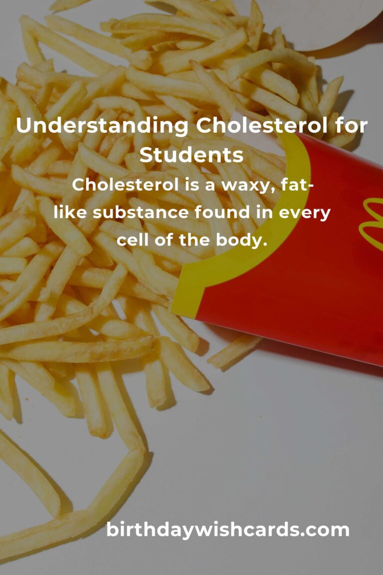 Comprehensive Cholesterol Guide for Students in 2025