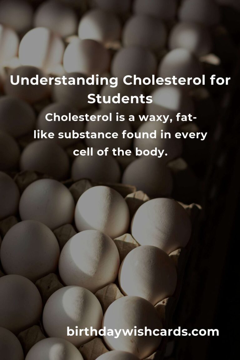 Comprehensive Cholesterol Guide for Students in 2025