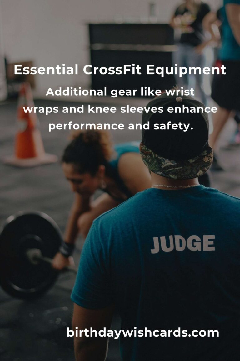 Comprehensive CrossFit Equipment Guide for Young Adults