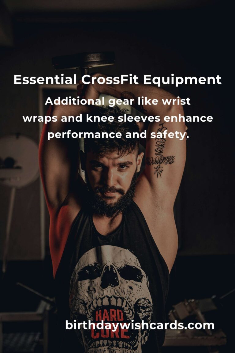 Comprehensive CrossFit Equipment Guide for Young Adults