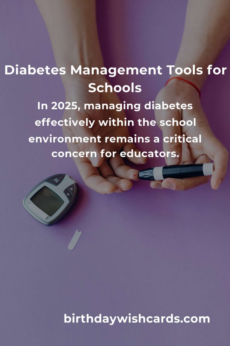 Comprehensive Diabetes Management Guide for Teachers in 2025