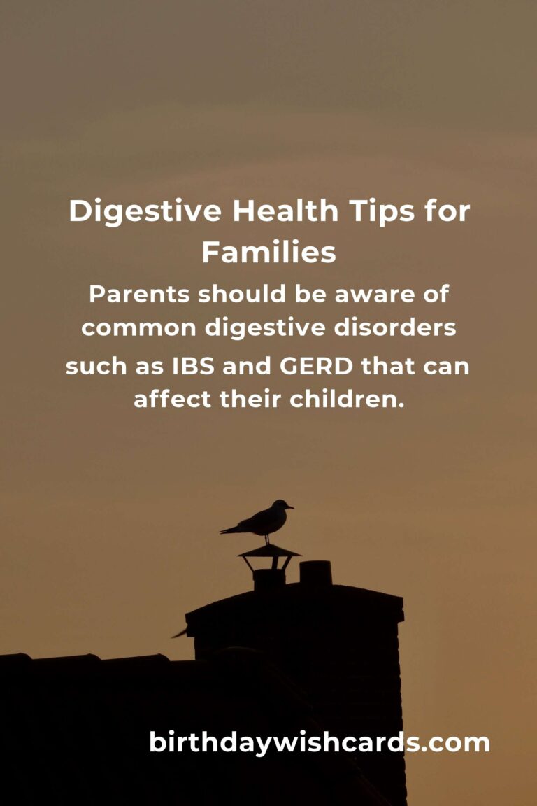 Comprehensive Digestive Health Guide for Parents in 2025