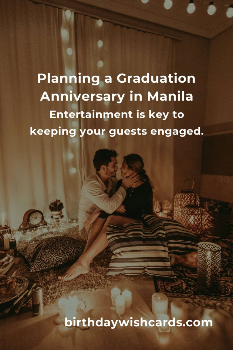 Comprehensive Graduation Anniversary Planning Guide in Manila