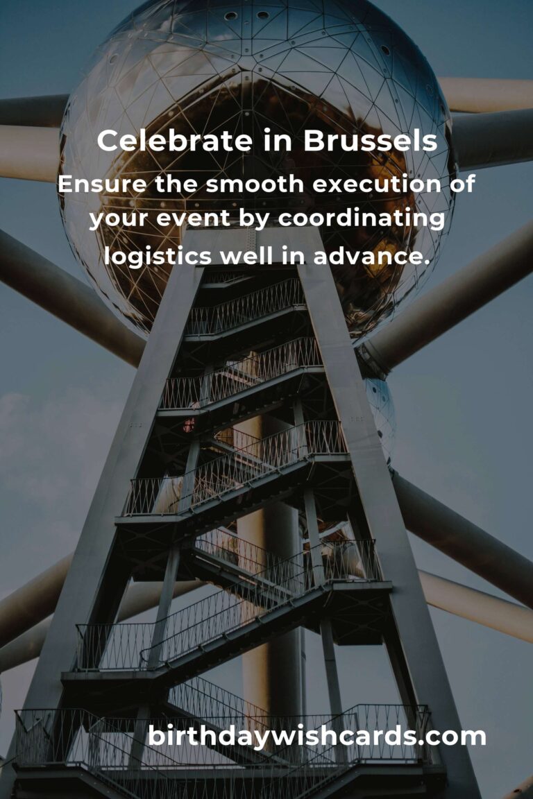 Comprehensive Guide to Planning Your Opening Anniversary in Brussels