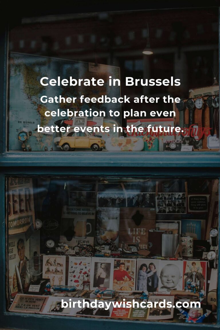 Comprehensive Guide to Planning Your Opening Anniversary in Brussels