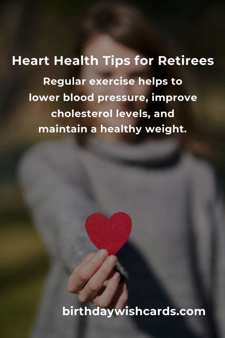 Comprehensive Heart Health Guide for Retirees