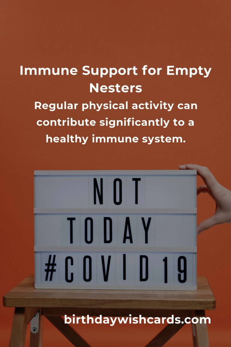 Comprehensive Immune System Guide for Empty Nesters in 2025