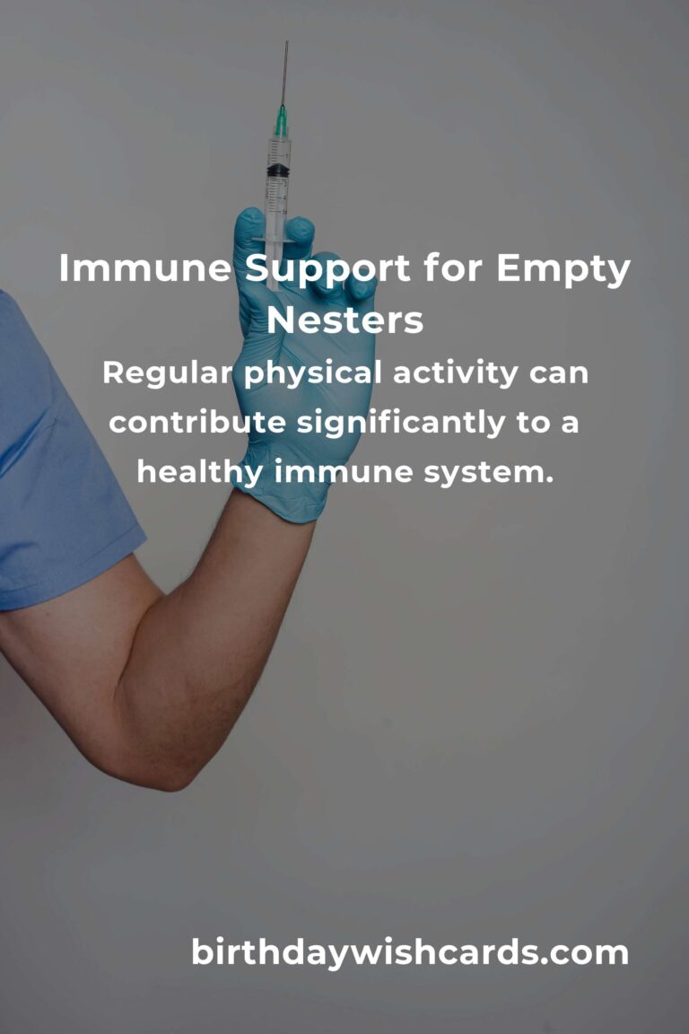 Comprehensive Immune System Guide for Empty Nesters in 2025