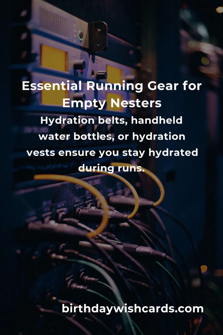 Comprehensive Outdoor Running Equipment Guide for Empty Nesters