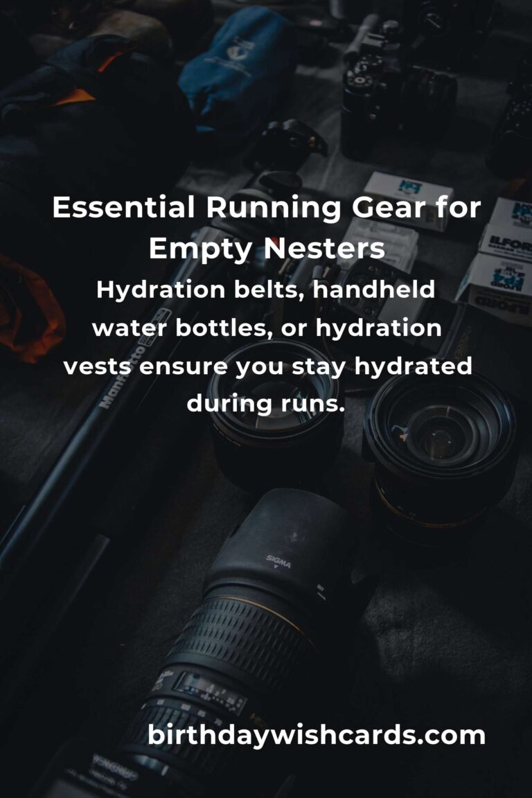 Comprehensive Outdoor Running Equipment Guide for Empty Nesters