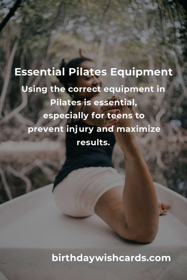 Comprehensive Pilates Equipment Guide for Teens