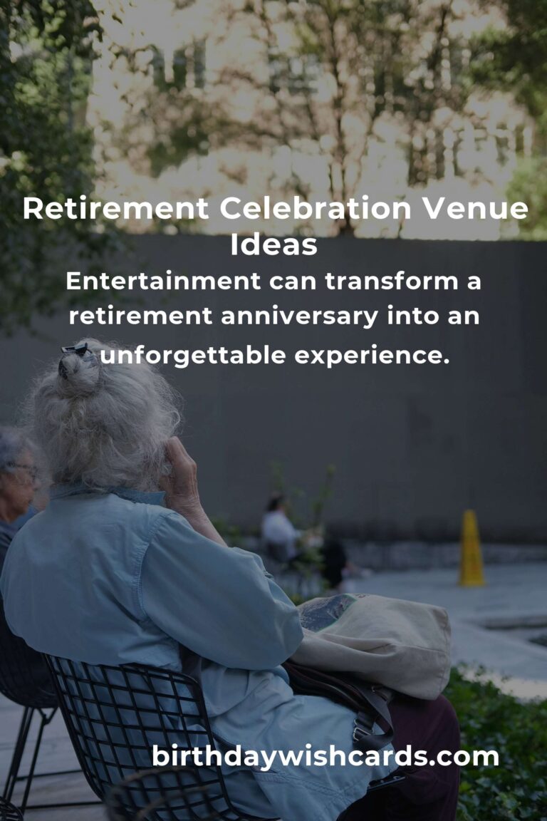 Comprehensive Retirement Anniversary Planning Guide in Perth