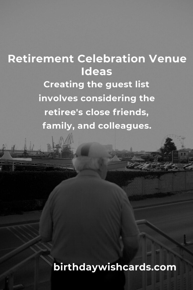 Comprehensive Retirement Anniversary Planning Guide in Perth