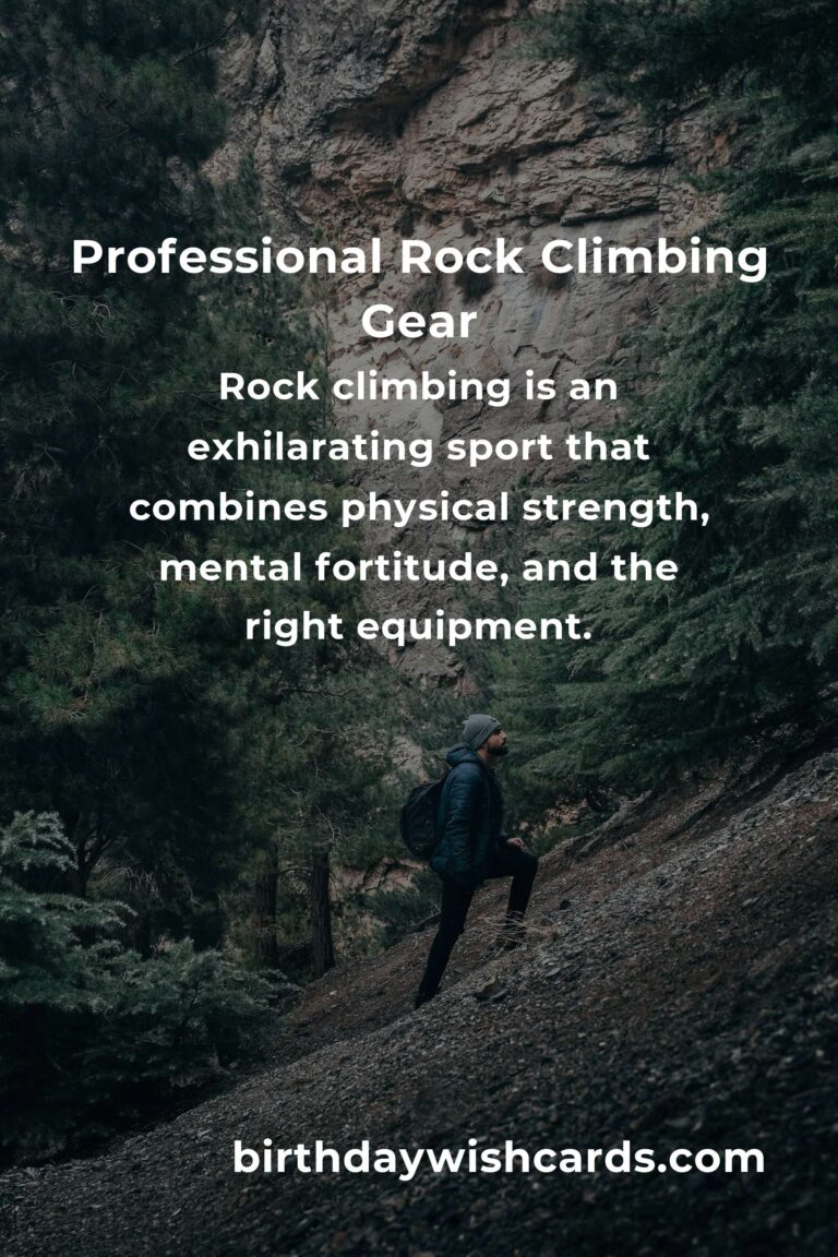 Comprehensive Rock Climbing Equipment Guide for Professionals