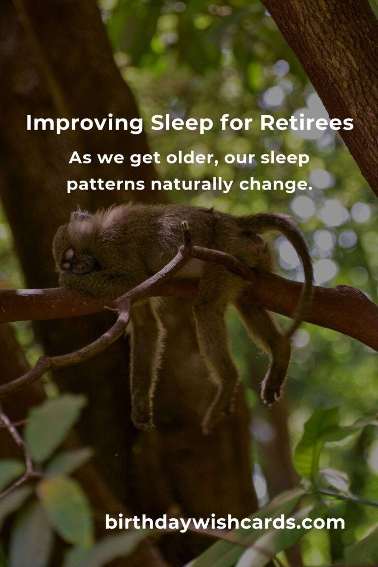 Comprehensive Sleep Quality Guide for Retirees