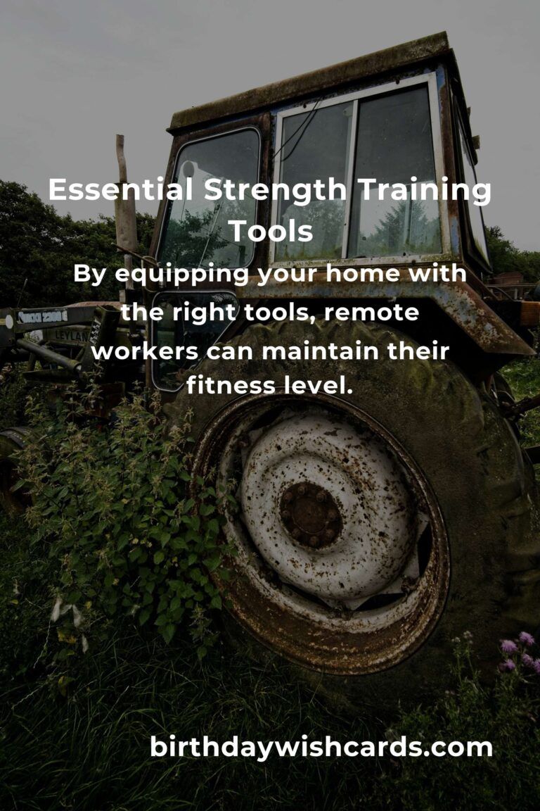 Comprehensive Strength Training Equipment Guide for Remote Workers