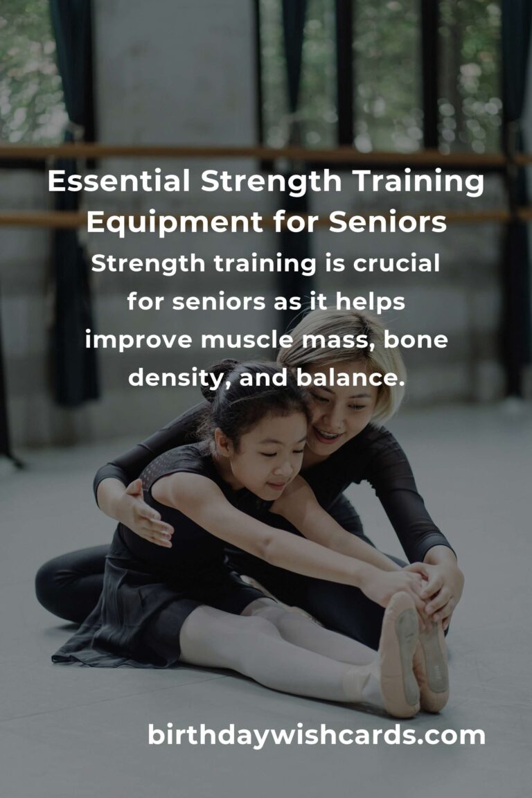 Comprehensive Strength Training Equipment Guide for Seniors