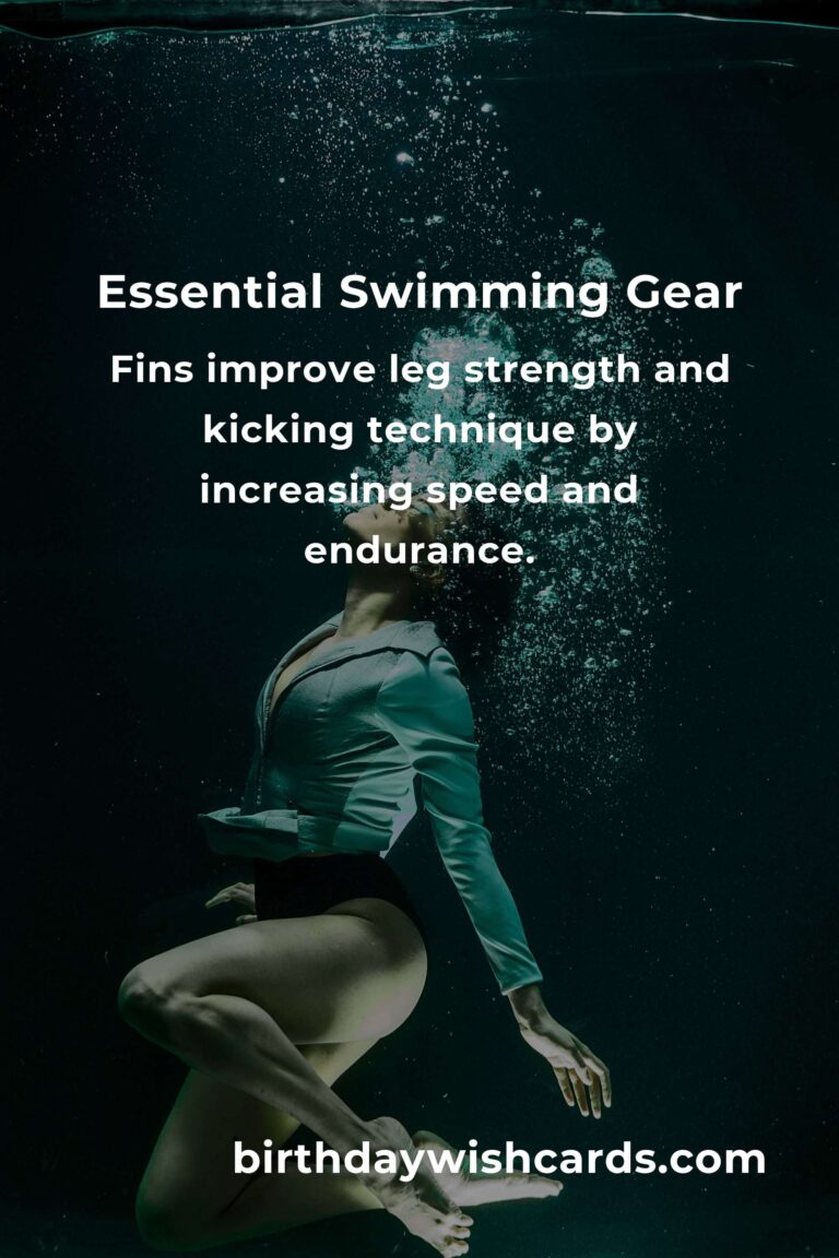 Comprehensive Swimming Equipment Guide for Fitness Enthusiasts