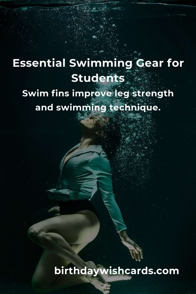 Comprehensive Swimming Equipment Guide for Students