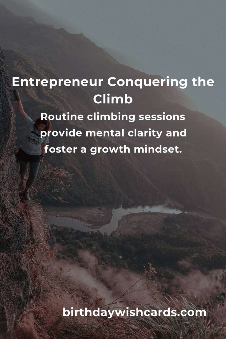 Conquer the Climb: A Home Rock Climbing Routine for Busy Entrepreneurs