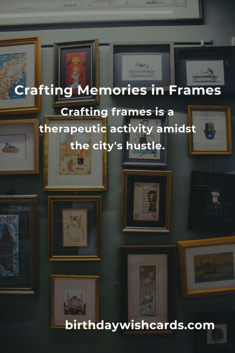 Crafting Affordable Picture Frames in Frankfurt: A Heartfelt Guide
