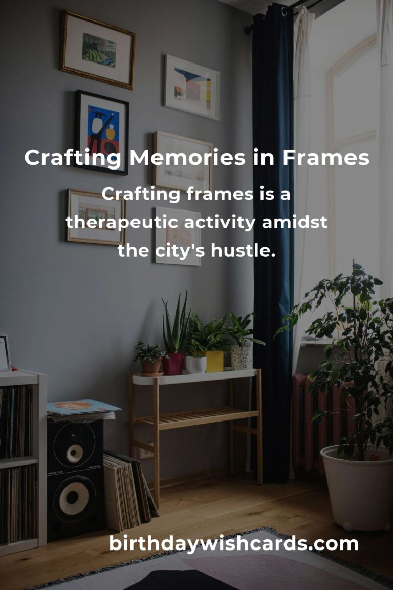 Crafting Affordable Picture Frames in Frankfurt: A Heartfelt Guide