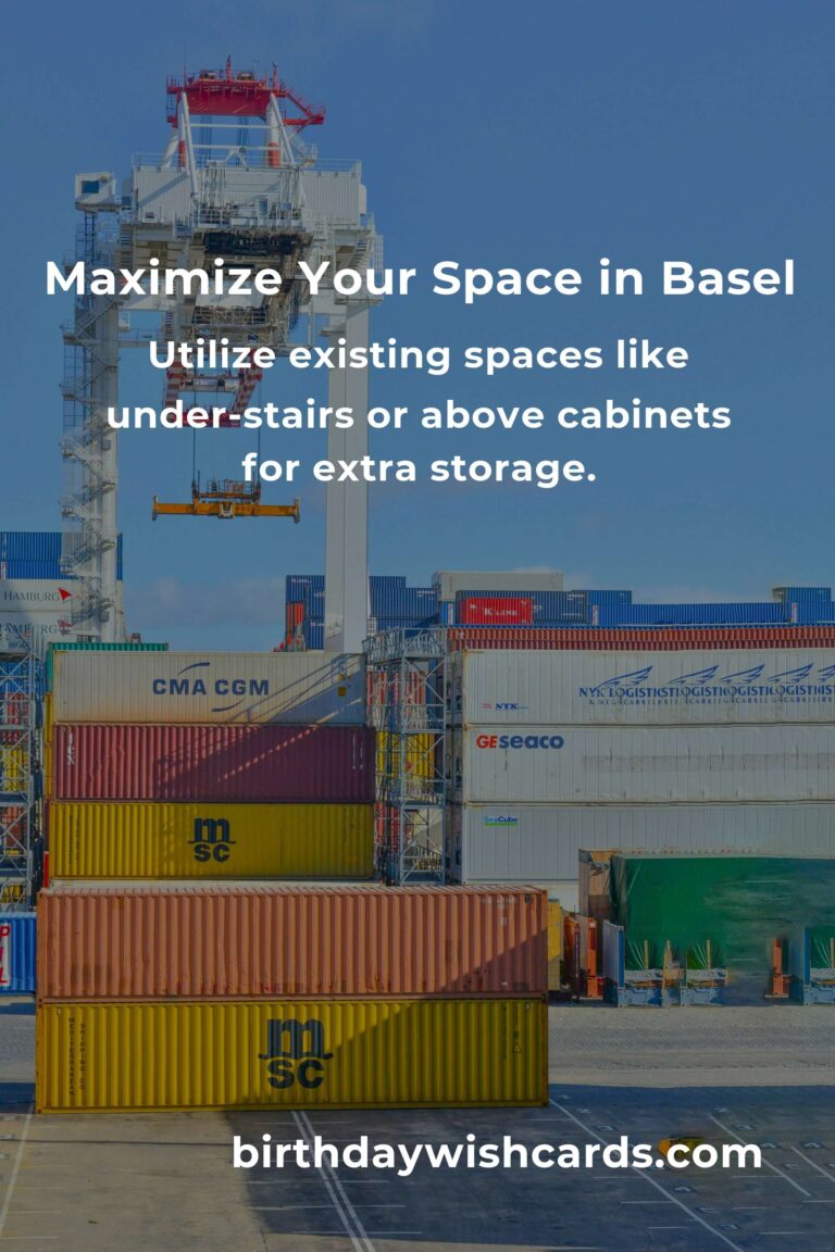 Crafting Affordable Storage Solutions in Basel: Your Guide to a Clutter-Free Home