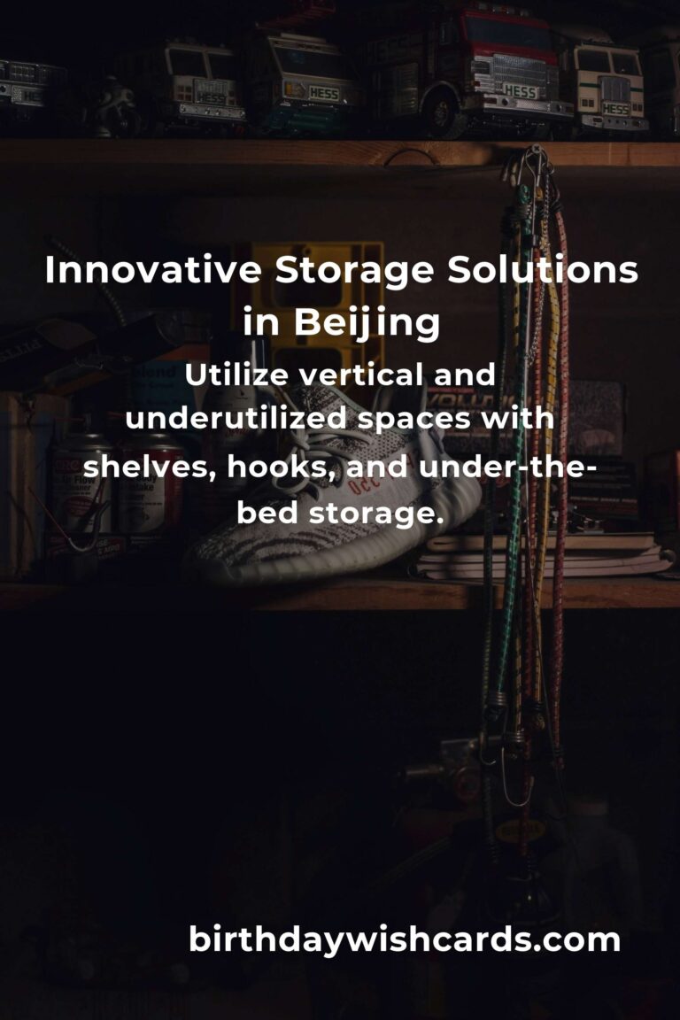 Crafting Affordable Storage Solutions in the Heart of Beijing