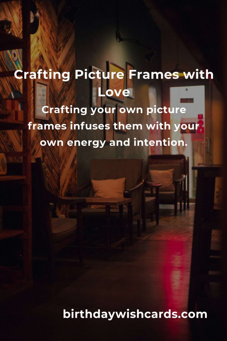 Crafting Beautiful Picture Frames on a Budget in Cape Town: A Guide Filled with Heart and Savings