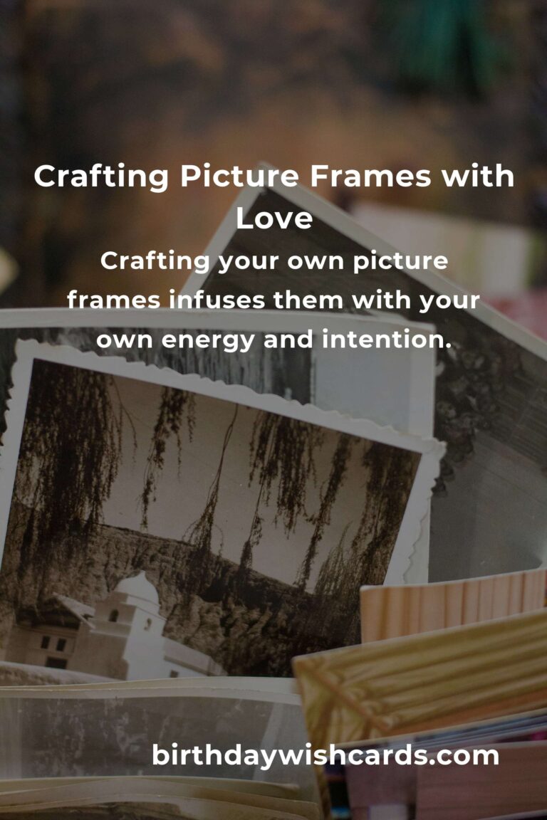 Crafting Beautiful Picture Frames on a Budget in Cape Town: A Guide Filled with Heart and Savings