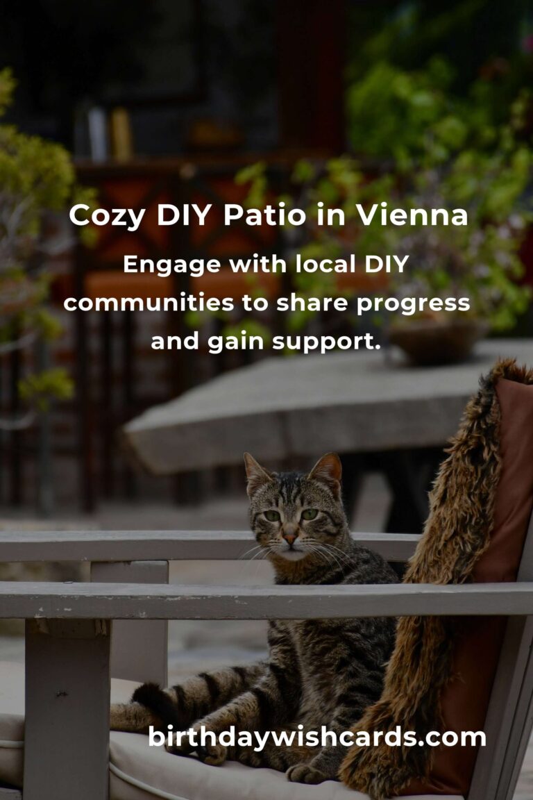Crafting Cozy: Building Patio Furniture on a Budget in Vienna