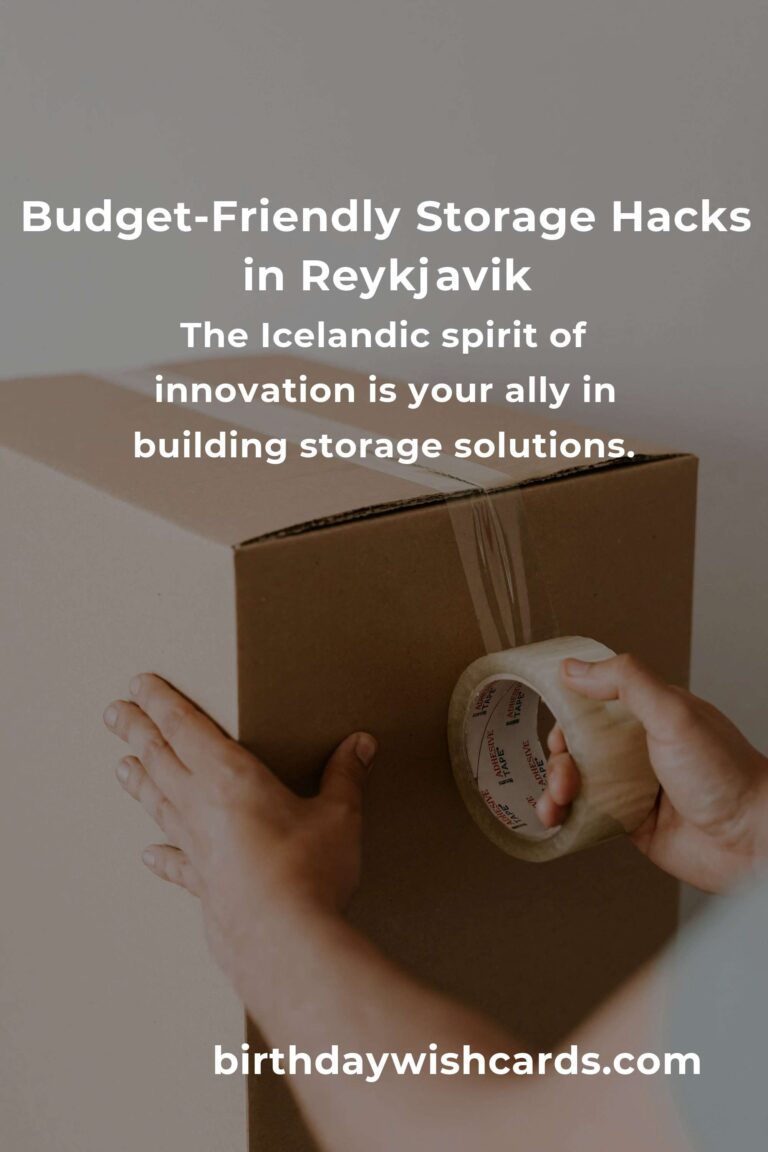 Crafting Cozy Storage Solutions on a Budget in Reykjavik: A Heartfelt Guide