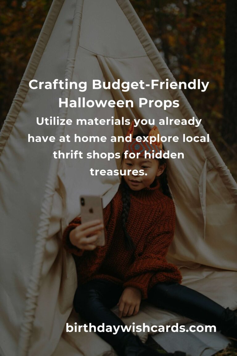 Crafting Spooky Halloween Props on a Budget in Montevideo: A Heartfelt Guide