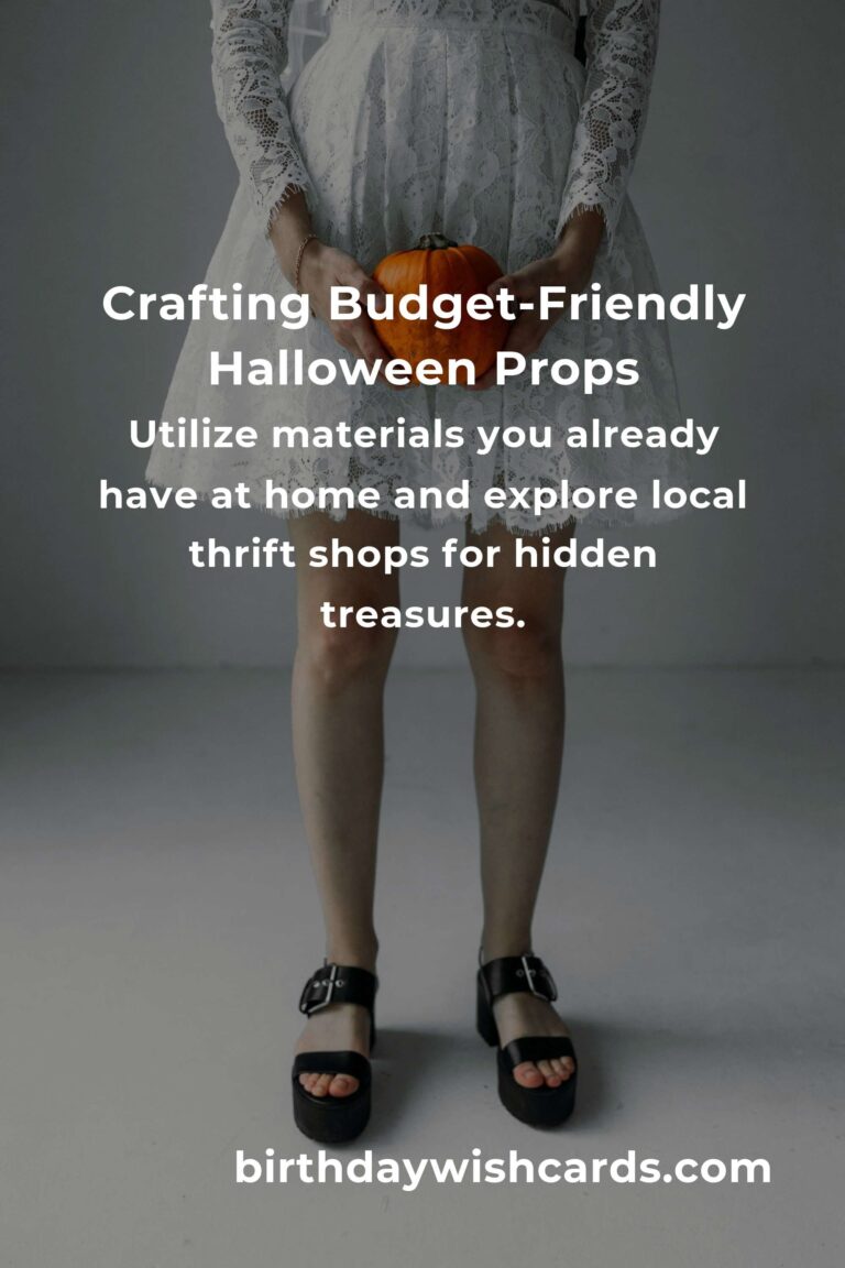 Crafting Spooky Halloween Props on a Budget in Montevideo: A Heartfelt Guide