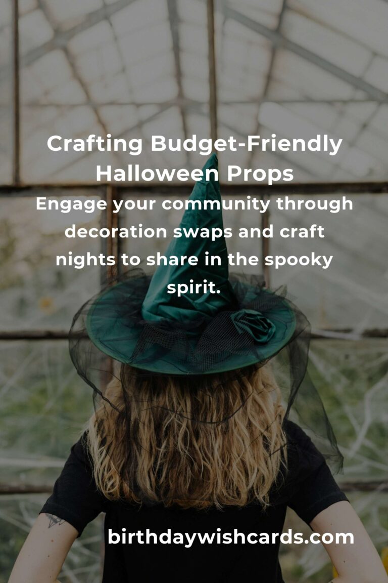 Crafting Spooky Halloween Props on a Budget in Montevideo: A Heartfelt Guide