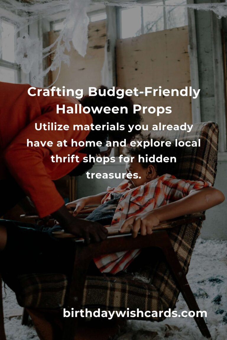 Crafting Spooky Halloween Props on a Budget in Montevideo: A Heartfelt Guide