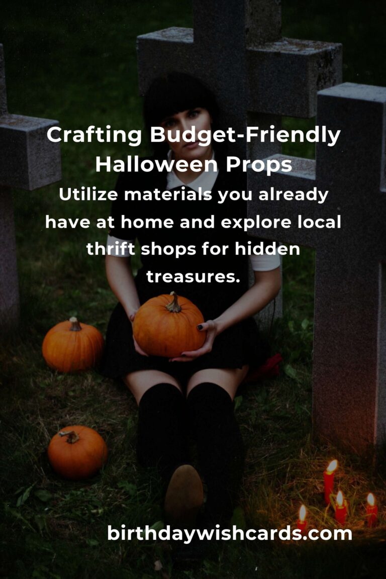 Crafting Spooky Halloween Props on a Budget in Montevideo: A Heartfelt Guide