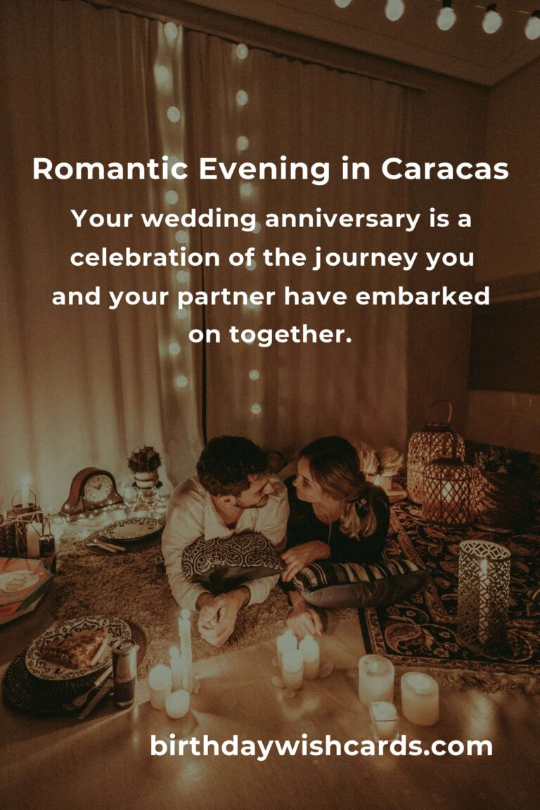Crafting Unforgettable Memories: A Heartfelt Wedding Anniversary Planning Guide in Caracas