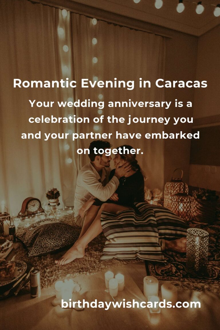 Crafting Unforgettable Memories: A Heartfelt Wedding Anniversary Planning Guide in Caracas