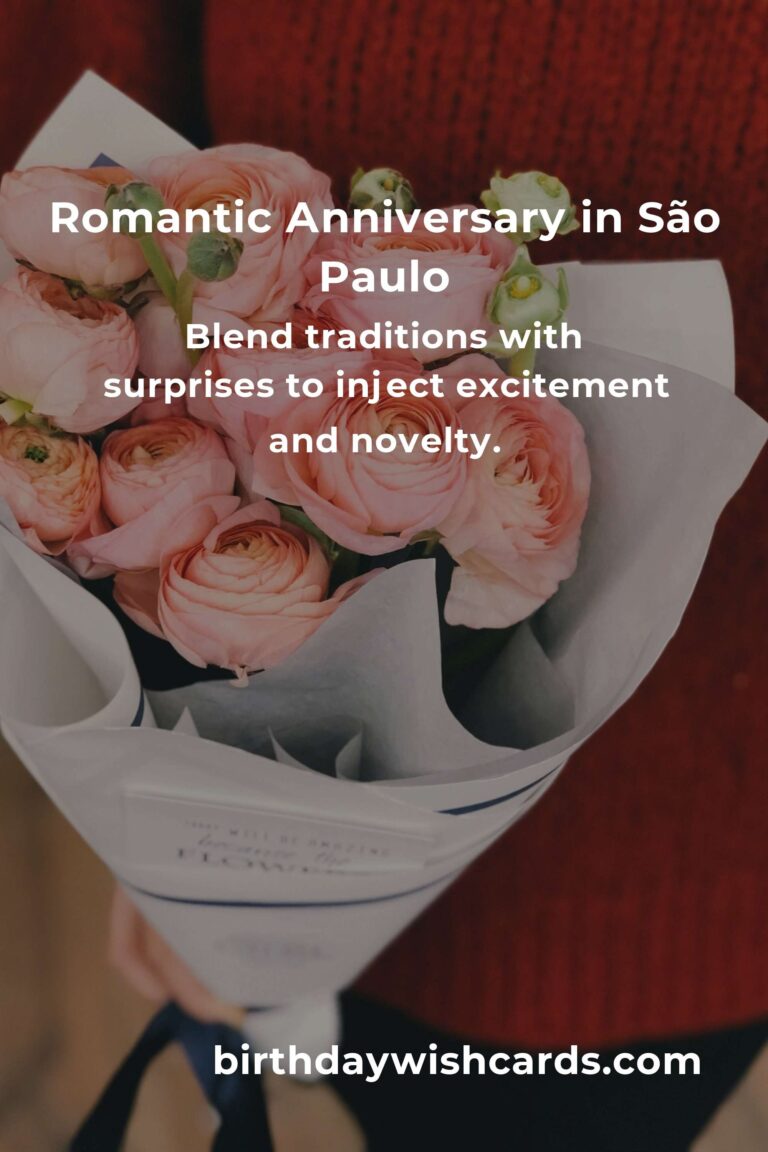 Crafting Unforgettable Memories: A Heartfelt Wedding Anniversary Planning Guide in São Paulo